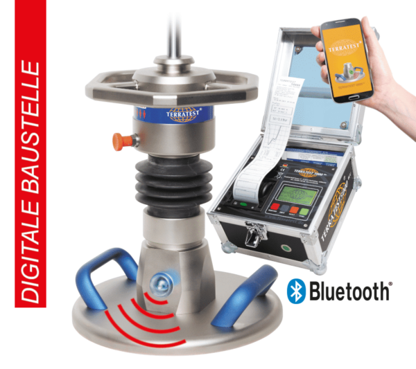 Leichtes Fallgewichtsgerät<br>TERRATEST 8000 WIRELESS (<u>Bluetooth</u>)
