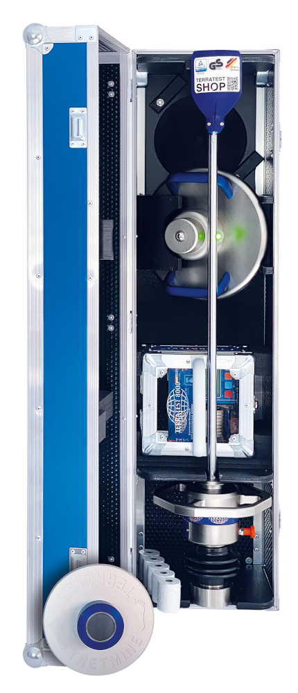 <b>Rundum-Sorglos-Paket</b><br>TERRATEST 8000 WIRELESS (<u>Bluetooth</u>)