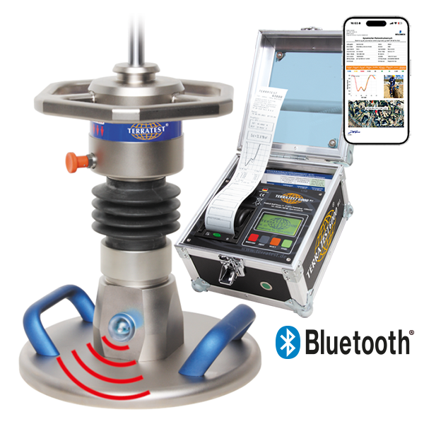 Leichtes Fallgewichtsgerät TERRATEST 8000 WIRELESS